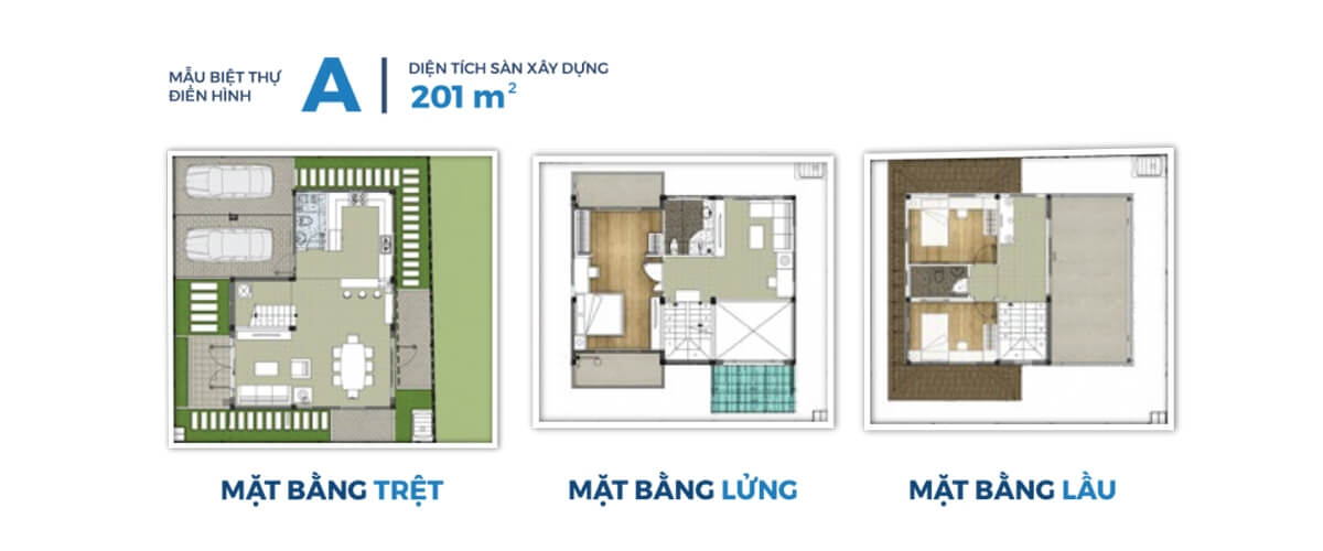 Mặt bằng vị trí biệt thự Valora Island (2)                                                          