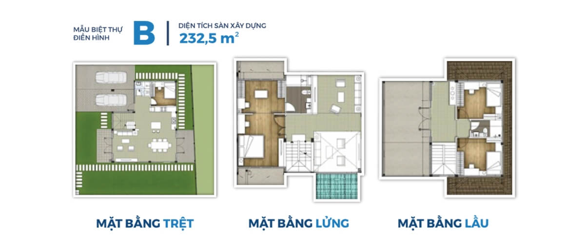 Mặt bằng vị trí biệt thự Valora Island (3)                                                          