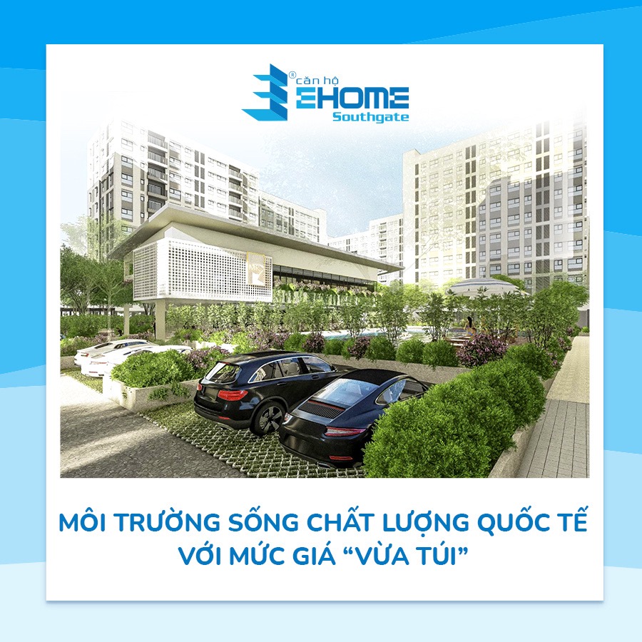 Mặt bằng tổng thể dự án căn hộ Ehome S Nam Sài Gòn